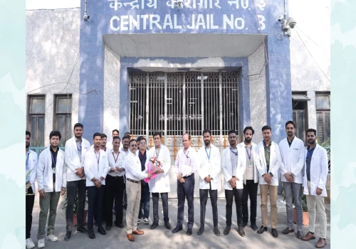 Ayurveda-based mega health camp held in Tihar Jail